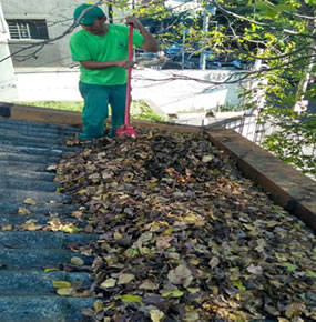 servicos limpeza de calhas home
